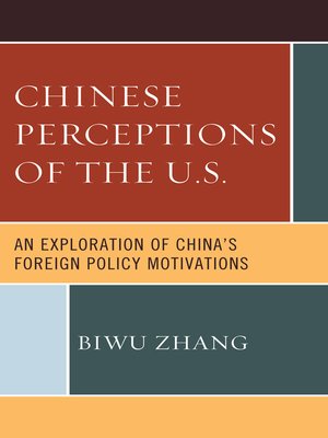 cover image of Chinese Perceptions of the U.S.